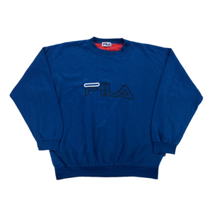 Fila Spellout 90s Sweatshirt - XXL-FILA-olesstore-vintage-secondhand-shop-austria-österreich