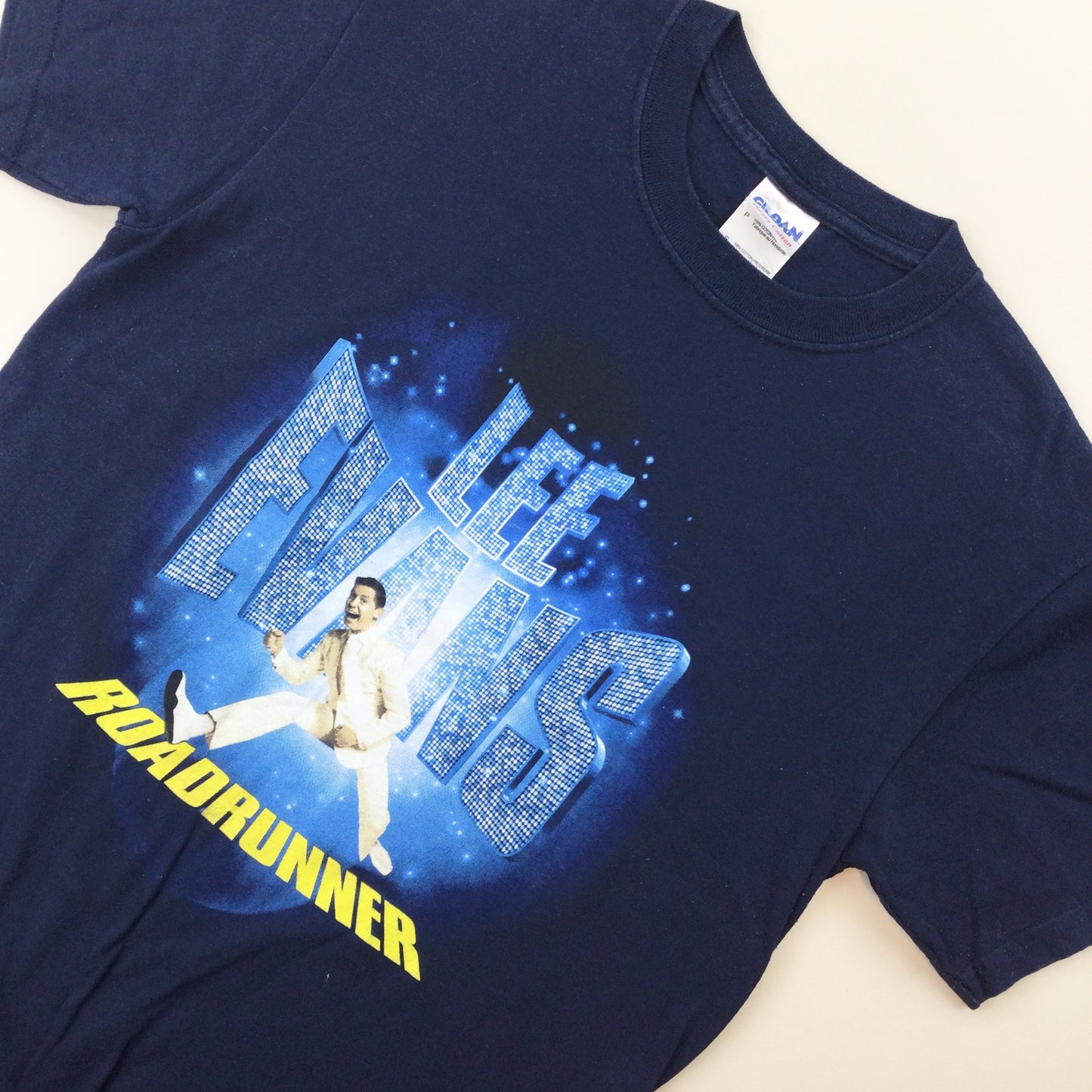 Lee Evans "Roadrunner" 2011 Tour T-Shirt - Small-GILDAN-olesstore-vintage-secondhand-shop-austria-österreich