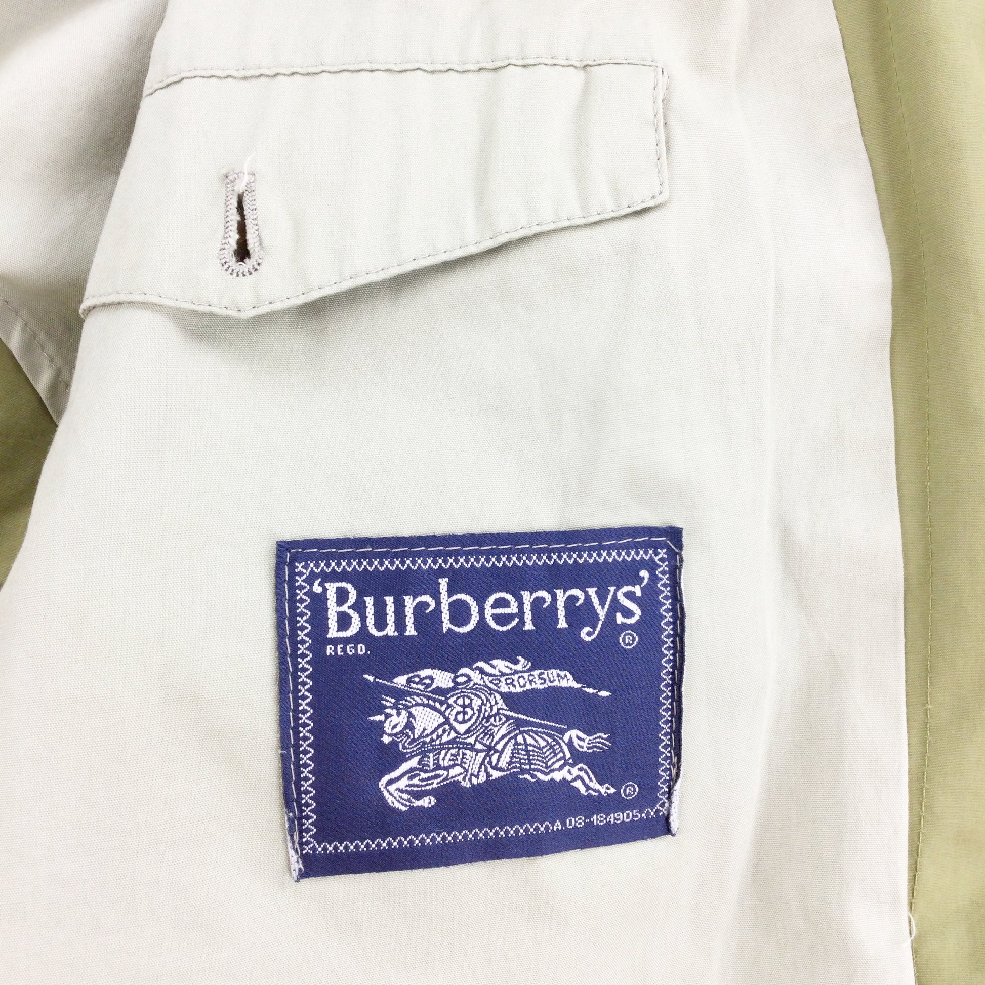 Burberry 90s lightweight Coat - Large-olesstore-vintage-secondhand-shop-austria-österreich