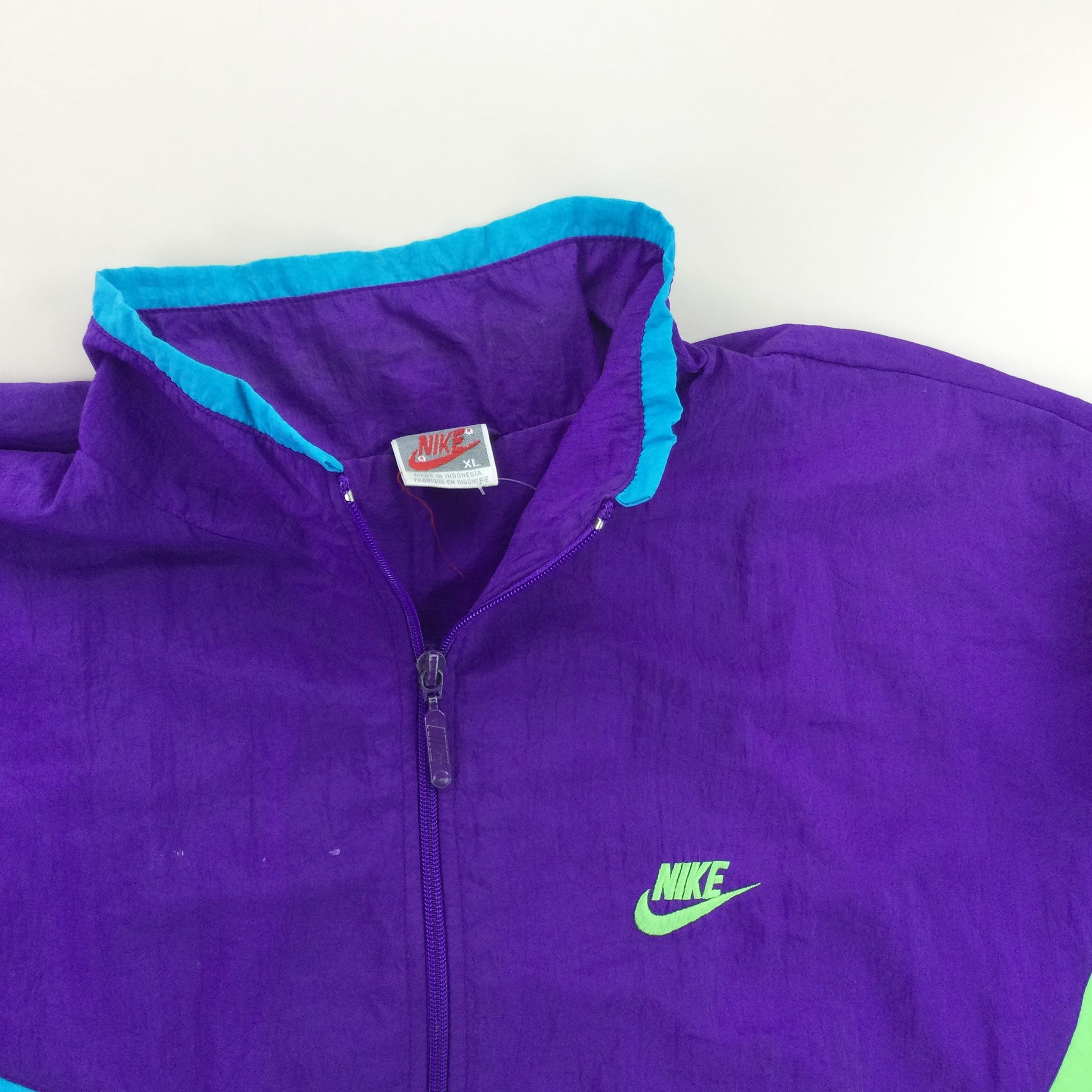 Nike 80s light Jacket - XL-NIKE-olesstore-vintage-secondhand-shop-austria-österreich