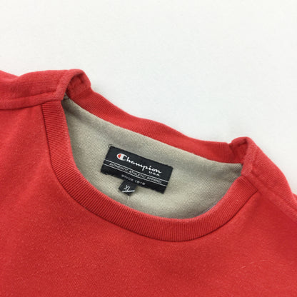 Champion Spellout Sweatshirt - XL-olesstore-vintage-secondhand-shop-austria-österreich