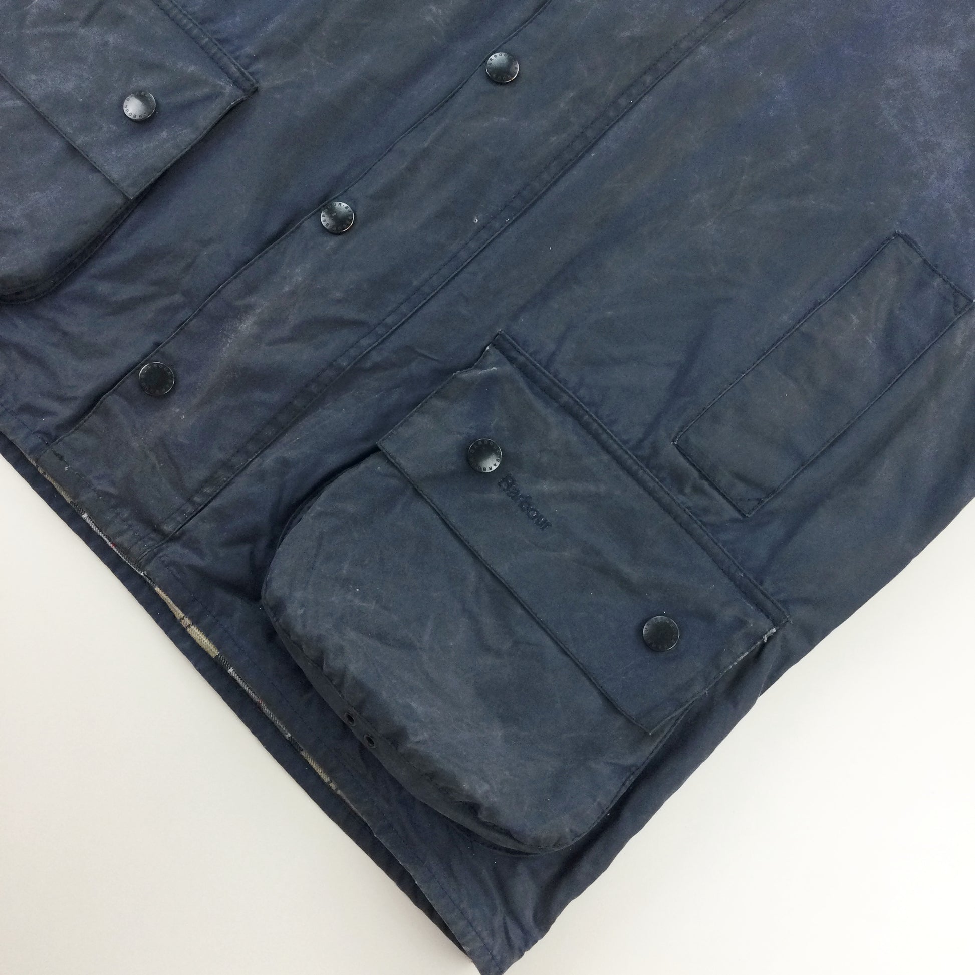 Barbour Beaufort Wax Jacket - XL-BARBOUR-olesstore-vintage-secondhand-shop-austria-österreich