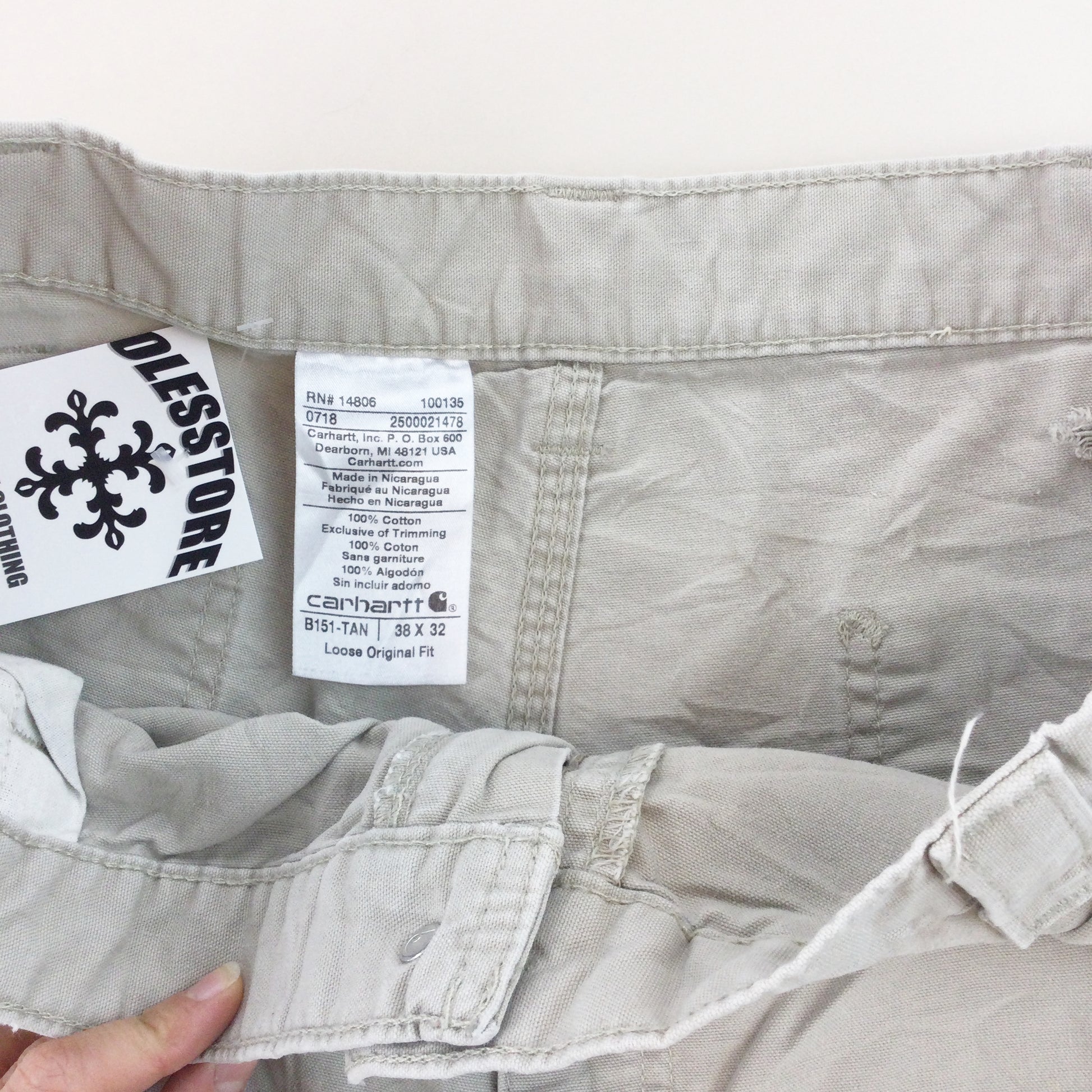 Carhart Loose Fit Pant- W38 L32-CARHARTT-olesstore-vintage-secondhand-shop-austria-österreich