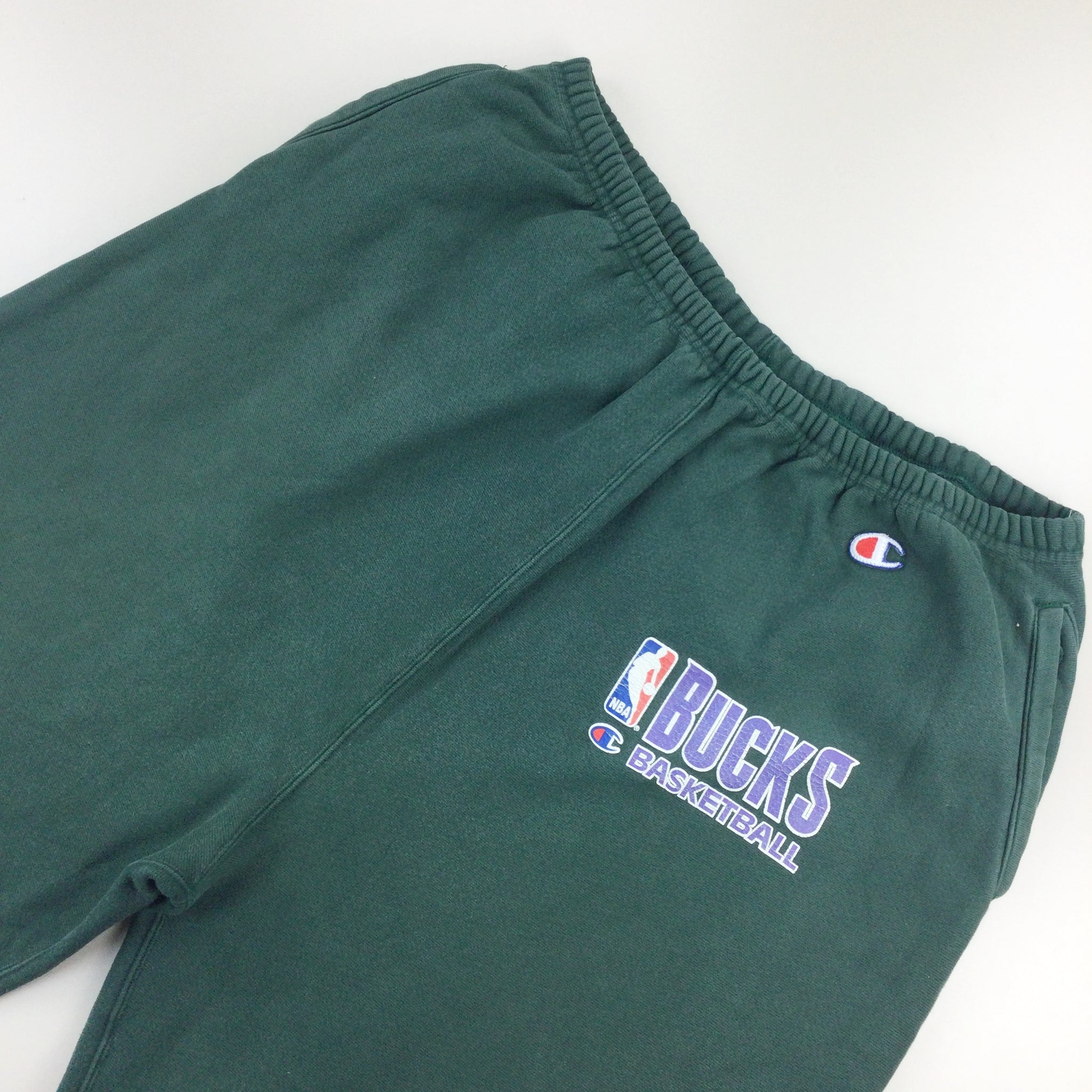 Champion Bucks NBA Reverse Weave Sweatpant Jogger - XXL | Premium