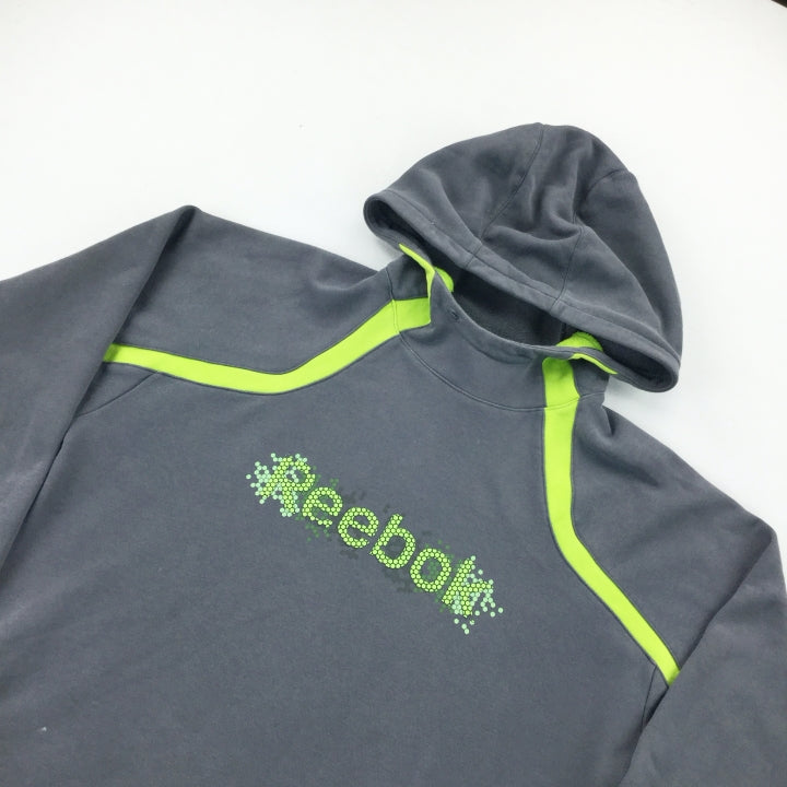 Reebok Spellout Hoodie - XL-olesstore-vintage-secondhand-shop-austria-österreich