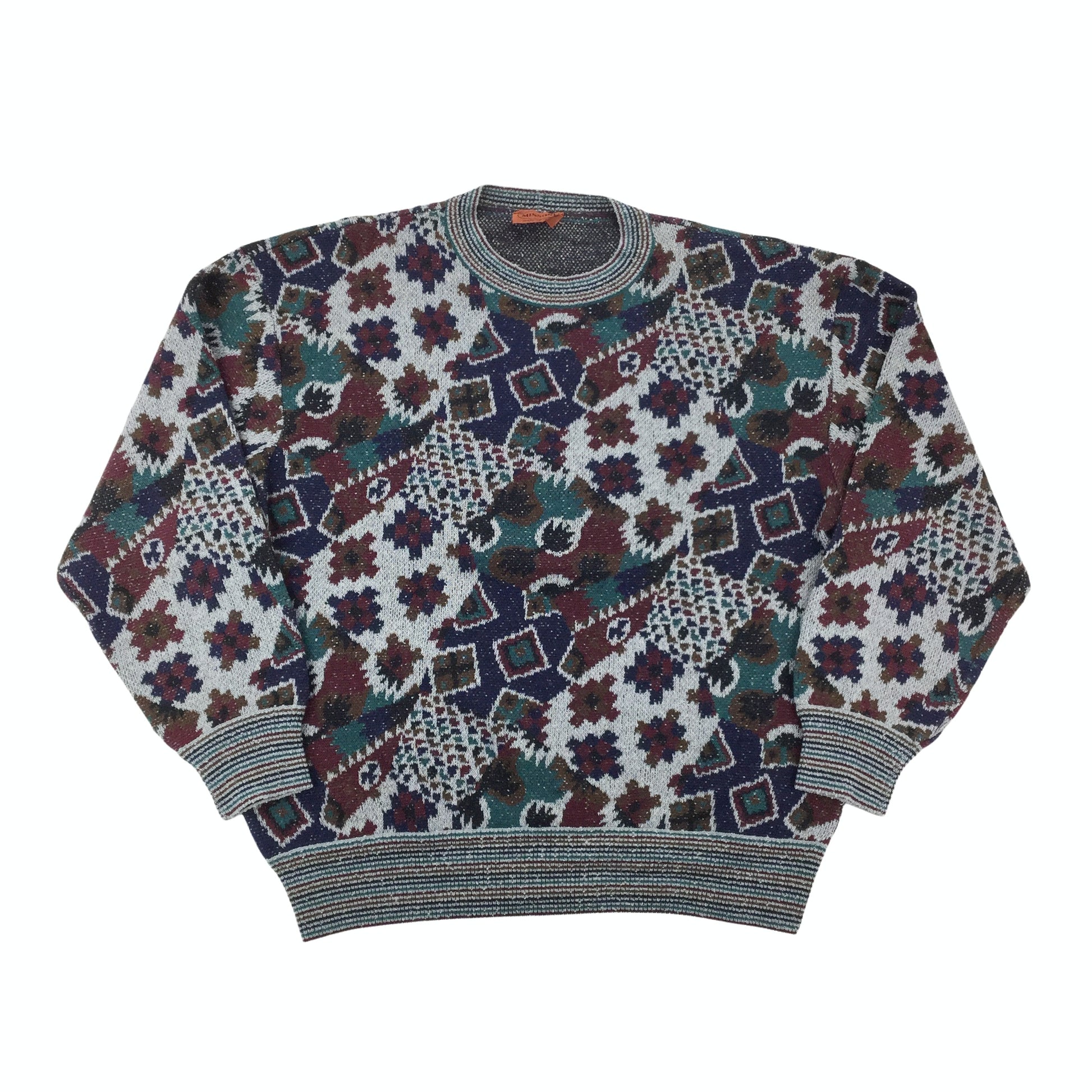 Missoni Wool Sweatshirt - Large-olesstore-vintage-secondhand-shop-austria-österreich