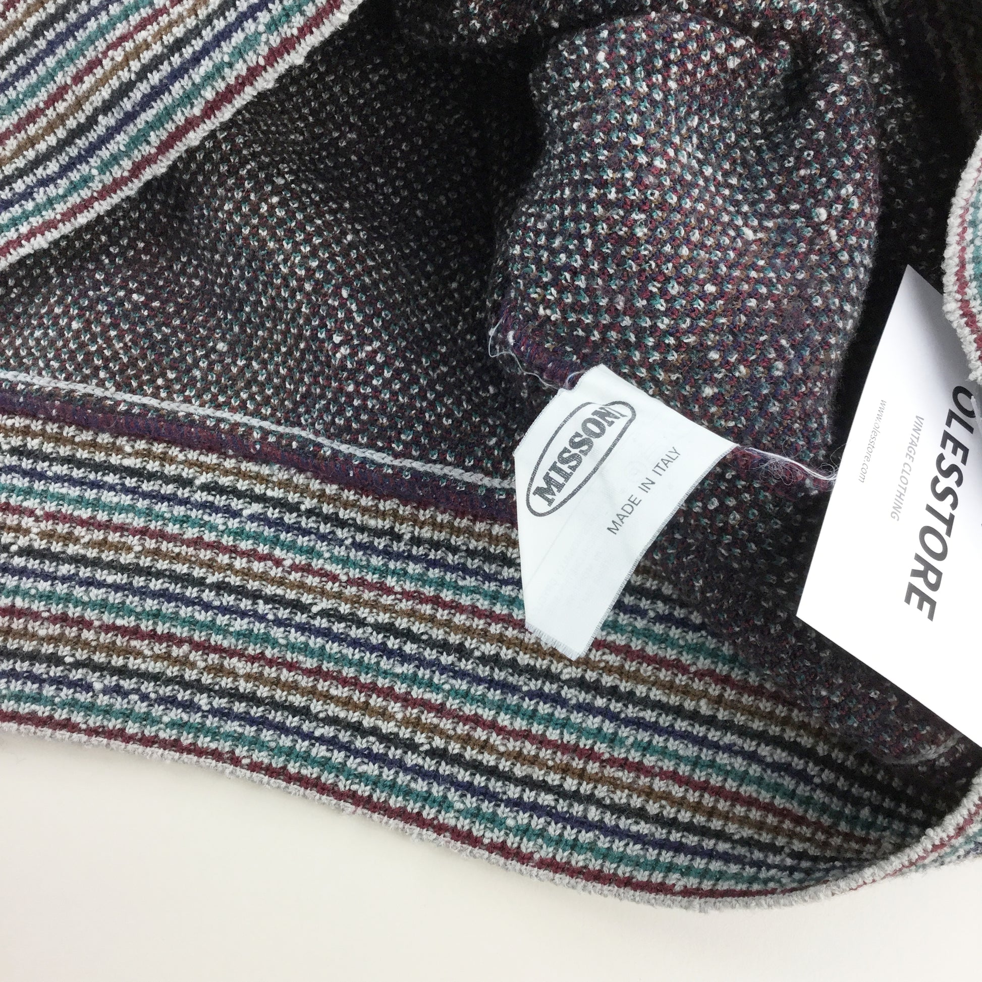 Missoni Wool Sweatshirt - Large-olesstore-vintage-secondhand-shop-austria-österreich