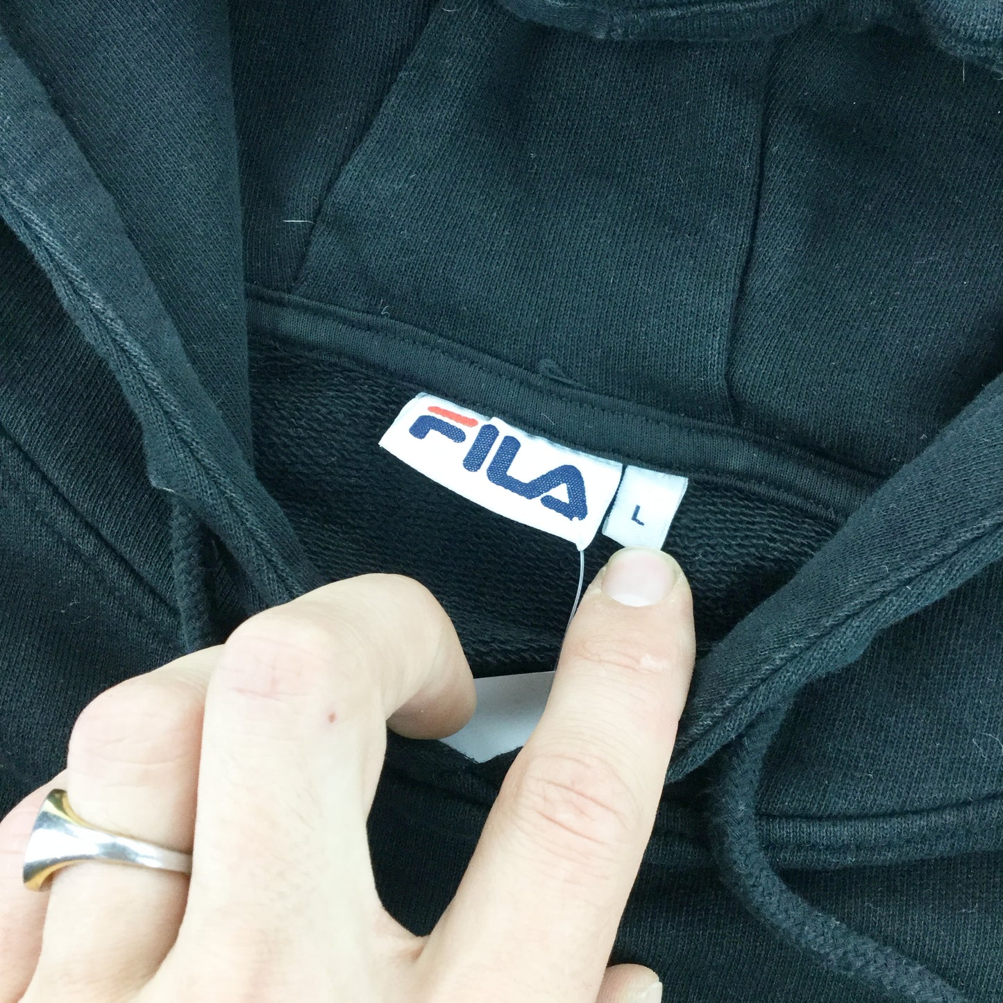 Fila Hoodie - Large-FILA-olesstore-vintage-secondhand-shop-austria-österreich