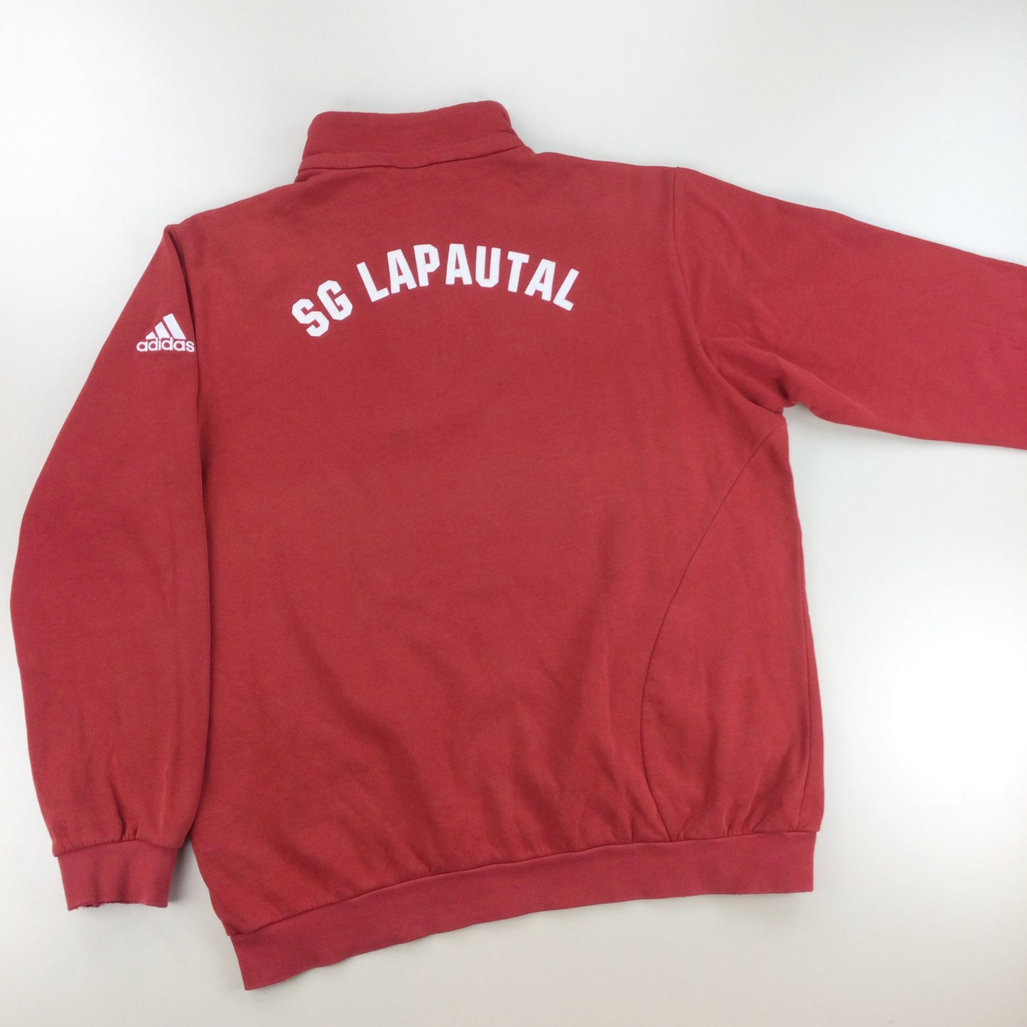 Adidas 1/4 Zip Sweatshirt - XL-Adidas-olesstore-vintage-secondhand-shop-austria-österreich