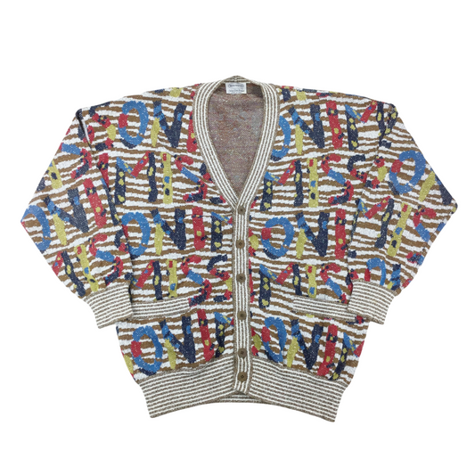 Missoni Laks Fifth Avenue 70s Cotton Cardigan - Large-olesstore-vintage-secondhand-shop-austria-österreich