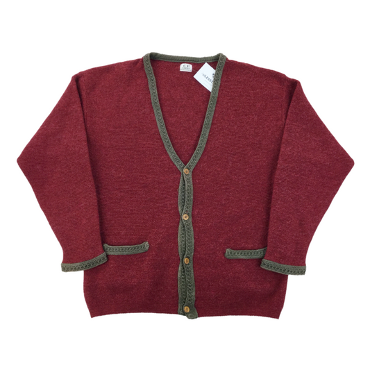 C.P. Company 80s Wool Cardigan - Large-olesstore-vintage-secondhand-shop-austria-österreich