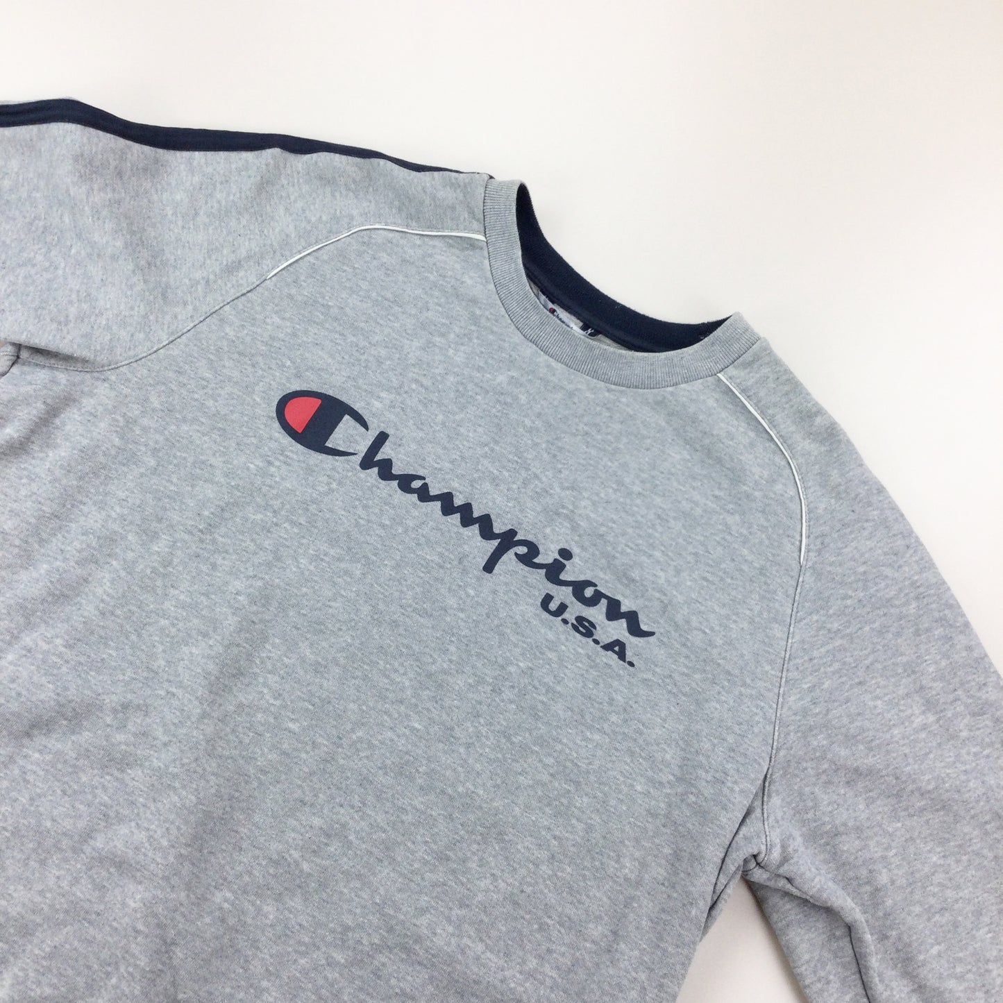 Champion Spellout Sweatshirt - XL-Champion-olesstore-vintage-secondhand-shop-austria-österreich