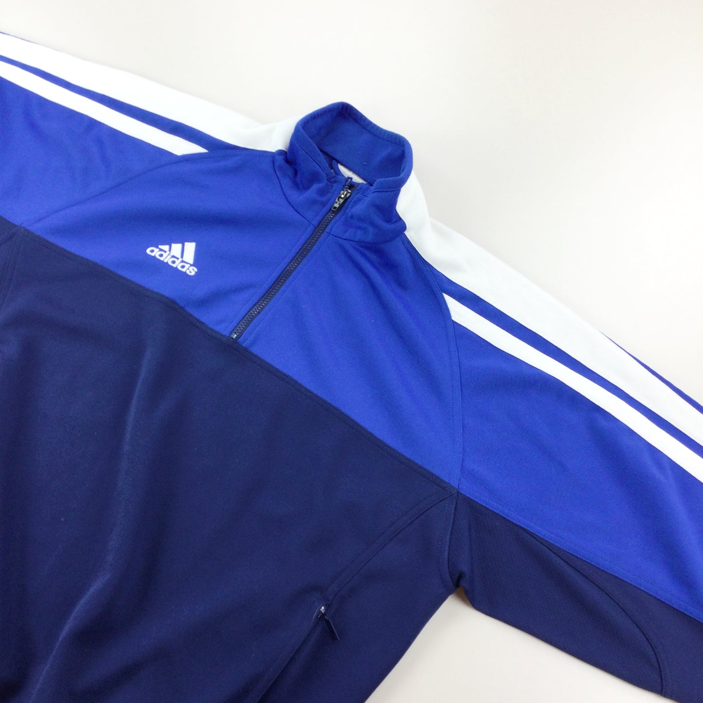 Adidas 1/4 Zip Jacket - XL-Adidas-olesstore-vintage-secondhand-shop-austria-österreich