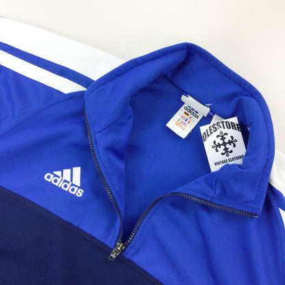 Adidas 1/4 Zip Jacket - XL-Adidas-olesstore-vintage-secondhand-shop-austria-österreich