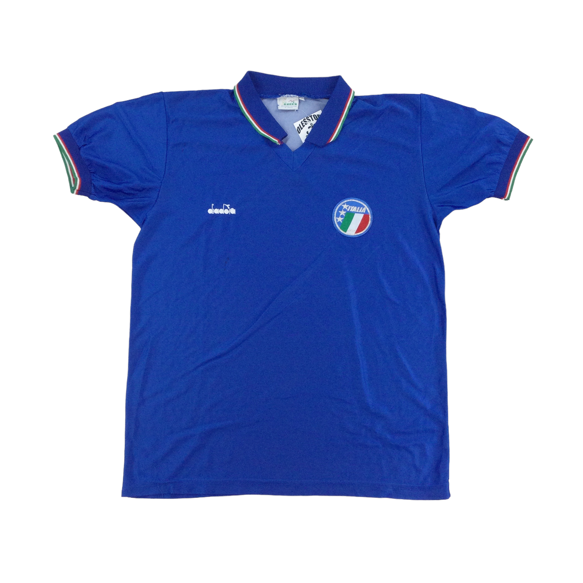 Diadora x Italia 1986/90 Jersey - Large-DIADORA-olesstore-vintage-secondhand-shop-austria-österreich