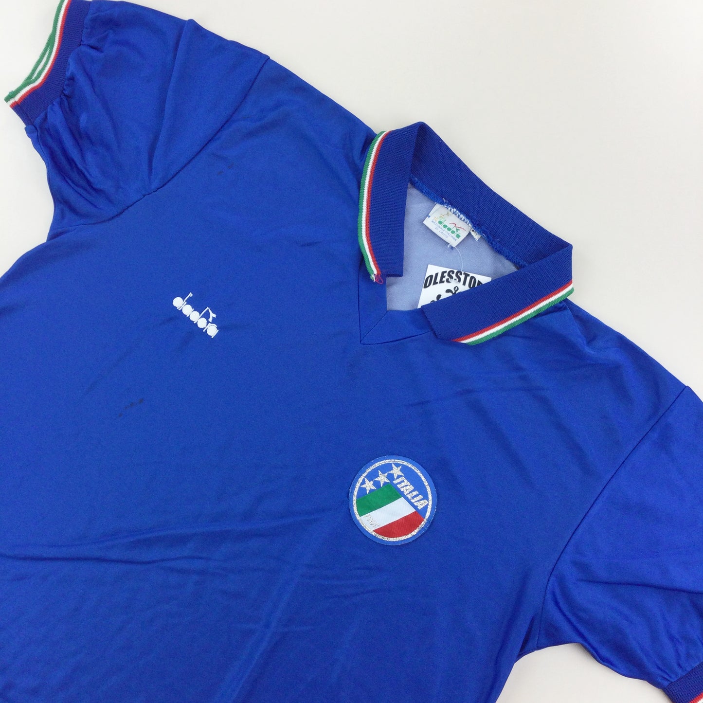 Diadora x Italia 1986/90 Jersey - Large-DIADORA-olesstore-vintage-secondhand-shop-austria-österreich