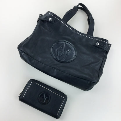 Armani Jeans Bag & Purse Set-olesstore-vintage-secondhand-shop-austria-österreich