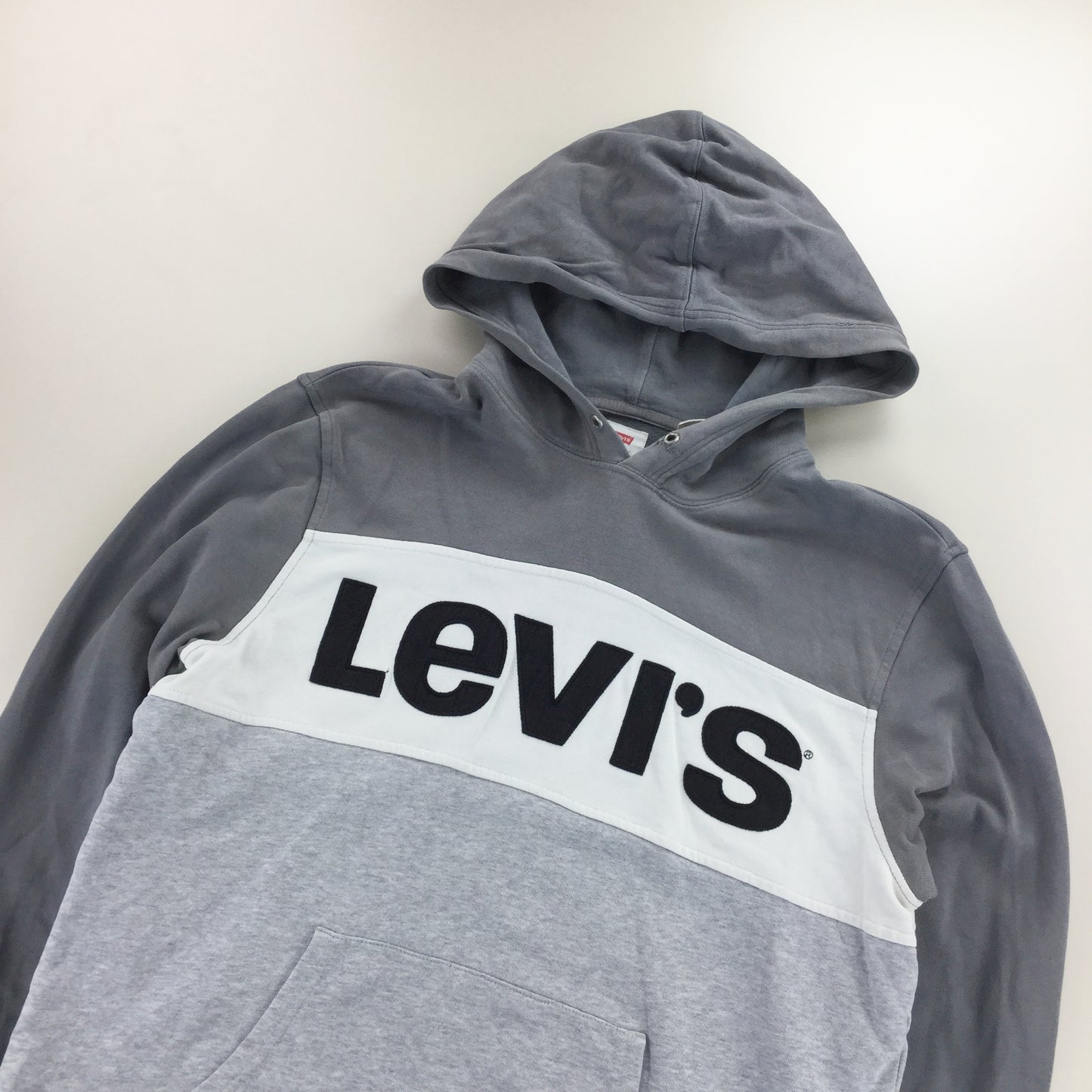 Levi's Spellout Hoodie - Large-olesstore-vintage-secondhand-shop-austria-österreich