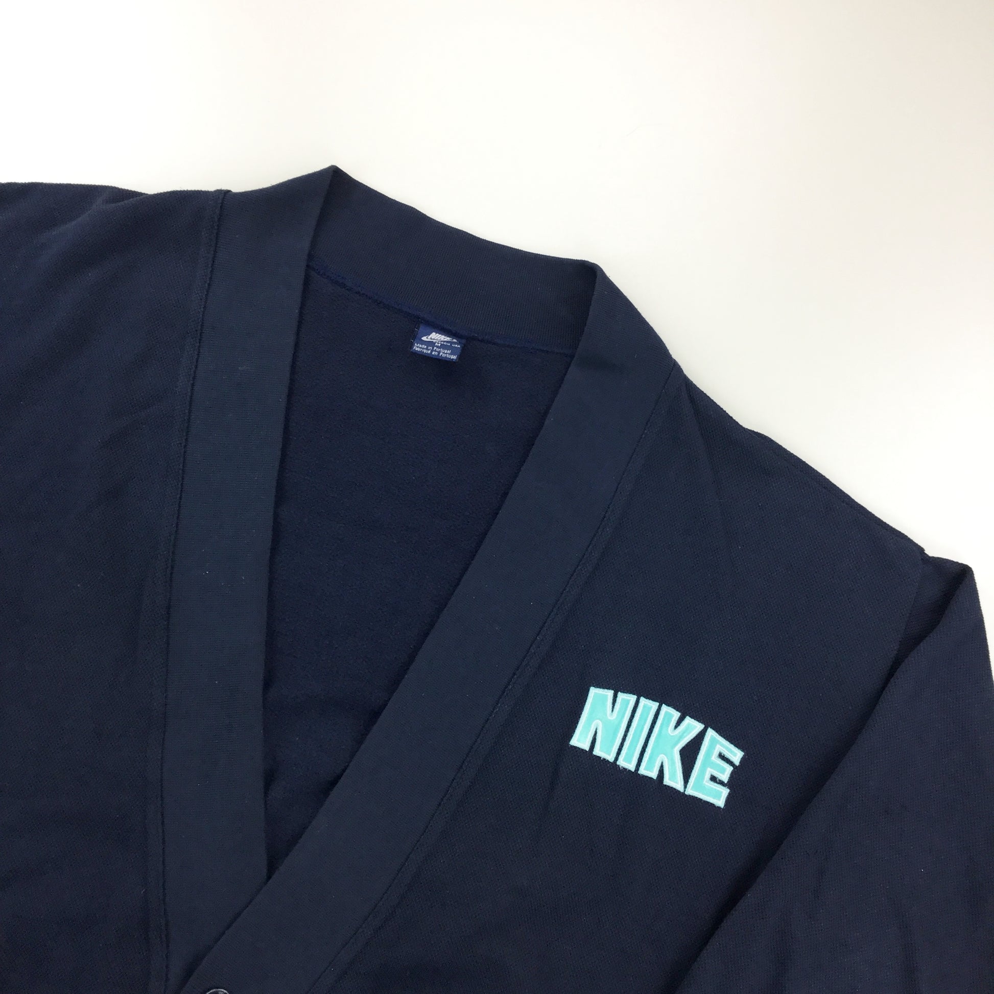 Nike 80s Cardigan - Medium-olesstore-vintage-secondhand-shop-austria-österreich