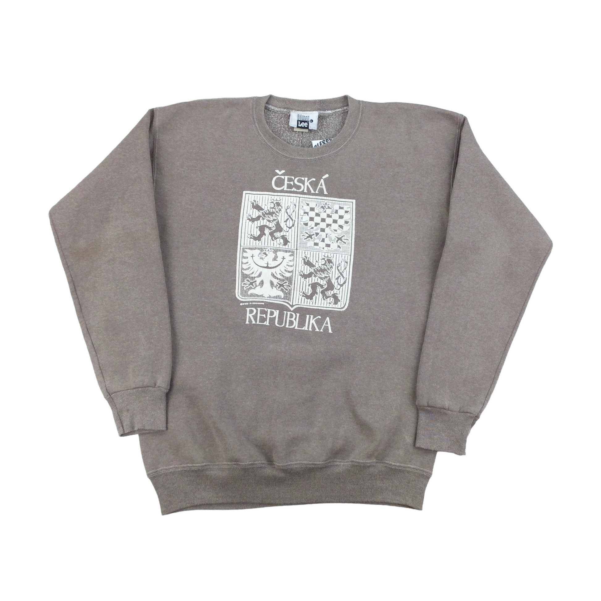 Lee x Ceska Republika Sweatshirt - Large-olesstore-vintage-secondhand-shop-austria-österreich