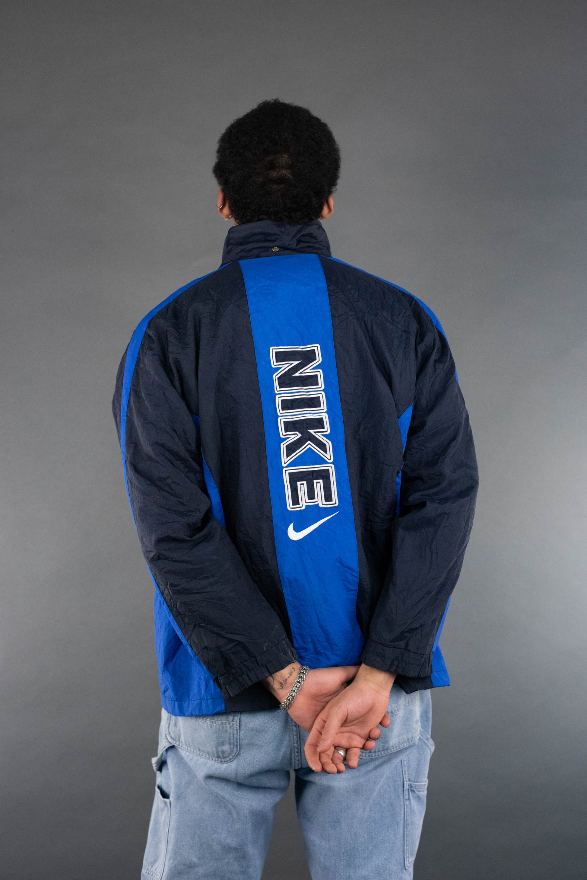 Nike Padded Swoosh Jacket - Medium-olesstore-vintage-secondhand-shop-austria-österreich