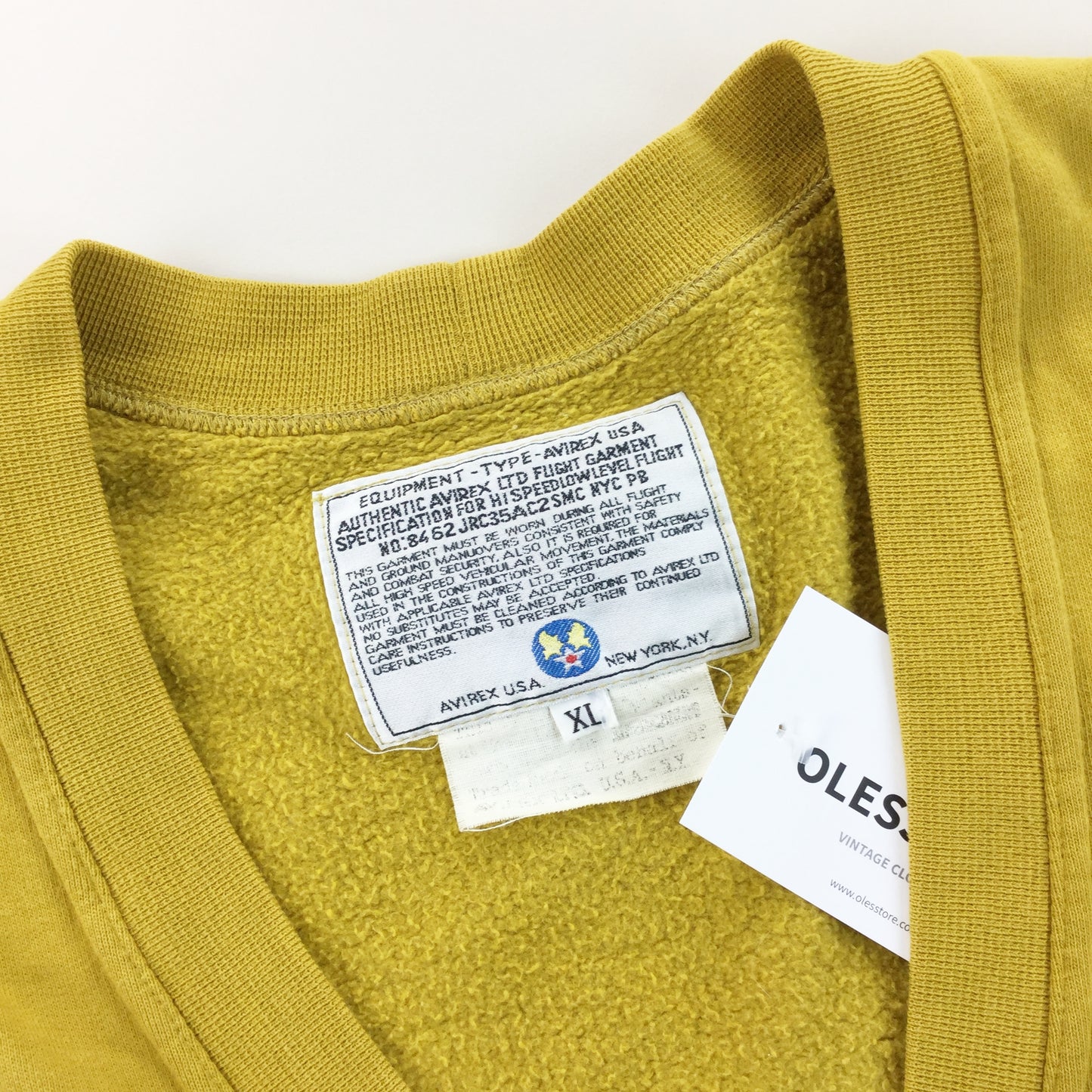 Avirex USA 90s Cardigan - XL-olesstore-vintage-secondhand-shop-austria-österreich