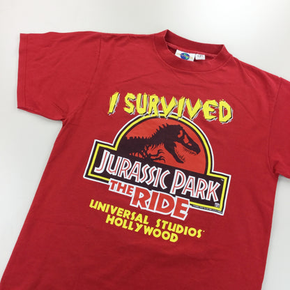 Jurassic Park 1996 Graphic T-Shirt - Large-olesstore-vintage-secondhand-shop-austria-österreich